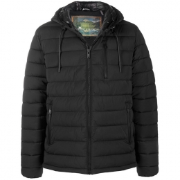 ◆14주년◆러프스탁 ROUGHSTOCK 후드 패딩자켓 블랙 M10MJ106 292