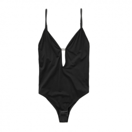 ◆당일◆25FW UFBY-OVAL-D 바디수트 블랙 A15225 0IKBN 9XX