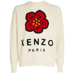 ◆당일◆22FW 여성 플라워 로고 울 니트 아이보리 2PU344 3LD 02