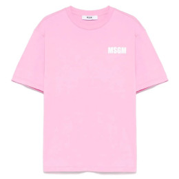 ◆키즈◆25SS 여성 로고 프린트 티셔츠 핑크 S5MSJUTH066 MS003