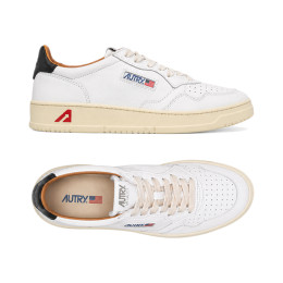 26SS 메달리스트 로우탑 스니커즈 화이트/블랙탭 AULM LN05