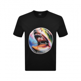 26SS 캐주얼 핏 샤크 그래픽 반팔 티셔츠 블랙 M2R 220X VP5790 79