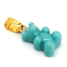 ◆당일◆24SS 노스탤지어 베어 펜던트 블루그린 NOSTALGIABEAR CLA BABYSHARK