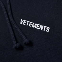 ◆15주년◆로고 프린팅 오버핏 후드티 네이비 UAH21TR535 NAVY