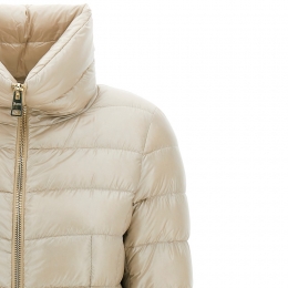 ◆당일◆25FW 마리아 MARIA 하이넥 라이트 패딩 베이지 PI0002DIC 12017 1985