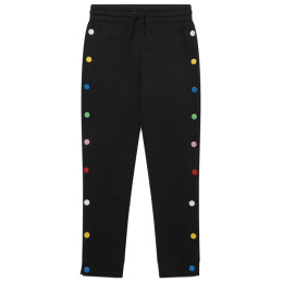 ◆키즈◆21FW 키즈 플리스 버튼 조거 팬츠 블랙 603462 SRJ25 1000