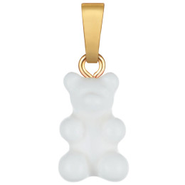 ◆당일◆22FW 노스탤지어 베어 펜던트 화이트 NOSTALGIABEAR CLA POWDER