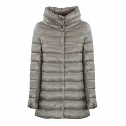 ◆당일◆25FW 아멜리아 AMELIA 하이넥 롱 패딩 그레이 PI0505DIC 12017Z 9406