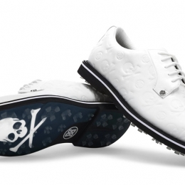 ◆당일◆22FW 디보시드 DEBOSSED 갈리벤터 골프화 화이트 G4MS20EF22 S/ONX