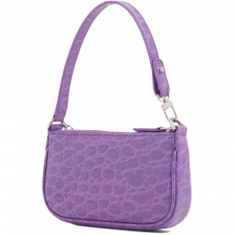 ◆14주년◆레이첼 크로커다일 미니 토트&숄더백 바이올렛 22CRMIRAVICCESMA