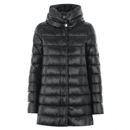 ◆당일◆25FW 아멜리아 AMELIA 하이넥 롱 패딩 블랙 PI0505DIC 12017Z 9300