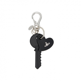 ◆당일◆25FW ORB 키&하트 키링 블랙 8203012HU L00AT N401