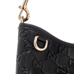 ◆당일◆26SS GG 엠블럼 스몰 버킷백 블랙 815118 AAFDV 1000