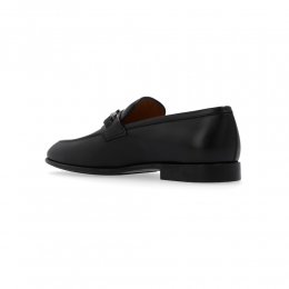 ◆당일◆26SS 포스터 FOSTER 은장 더블 간치니 로퍼 블랙 0762636