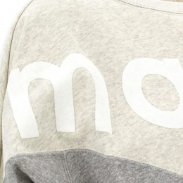 ◆당일◆26SS 휴스턴 HOUSTON 기모 맨투맨 에크루/그레이 SW0006FA A1M08E ECGY