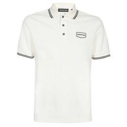◆당일◆23SS CARATON 로고 패치 라이닝 카라 티셔츠 화이트 VUTS01233K0001 IVL