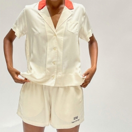 ◆당일◆22FW 더 레이네 숏팬츠 크림 WS32S4 CREAM