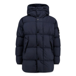 ◆당일◆25FW 와펜 가먼트다이 크링클랩스 후드 패딩자켓 네이비 K2S15 4100012 S0A23 V0020