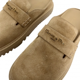 ◆당일◆26SS 디올 보이 스웨이드 슬라이드 뮬 로프베이지 KDF135SUE S16T