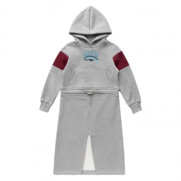 ◆키즈◆25FW 키즈 다이애그널 디테일 스웻 원피스 그레이 F5MSJGDR126 107