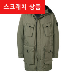 ◆스크래치◆와펜 다비드-TC 롱 자켓 카키 691571449 V0058