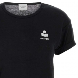 ◆당일◆26SS 콜디아 KOLDIA 로고 린넨 티셔츠 블랙 TS0315FB A1N10E 01BK