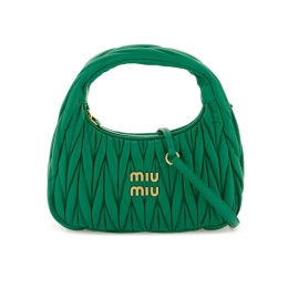 ◆당일◆26SS 마틀라세 금장로고 토트&숄더백 그린 5BC125 N88 F0458