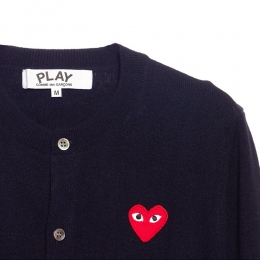 ◆당일◆26SS 레드 와펜 브이넥 가디건 네이비 AX-N007-051-2