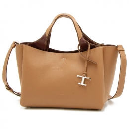 ◆당일◆26SS 타임리스 로고 미니 토트&숄더백 카멜 XBWAPAFL100 QRI 9P13