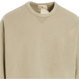 ◆당일◆백 로고 라벨 기모 맨투맨 베이지 22CTCUF03149 A06455 903