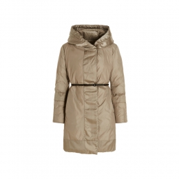 ◆당일◆25FW 노베프 NOVEF 리버시블 후드 벨티드 패딩자켓 베이지 2529496055 070