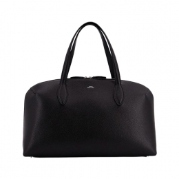 ◆당일◆26SS 그레인 레더 미디움 데이 토트/크로스백 블랙 254-WAL0110-LE0139-001