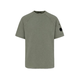 ◆당일◆26SS 렌즈 와펜 라이프 플리스 반팔 티셔츠 건메탈 20CMSS034A 002246G 921