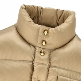 ◆당일◆25FW 트리오페 패치 포켓 나일론 패딩 조끼 베이지 RV0QO0C66 02BG