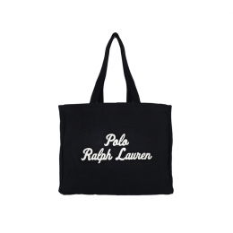 26SS 레터링 로고 자수 토트백 블랙 405962436 001