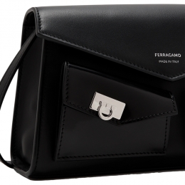 ◆당일◆25FW 멀티 포켓 허그 미니 숄더백 블랙 22-0916 0785902