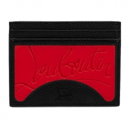 ◆12주년◆로고 키오스 카드지갑 블랙 1205015 H734