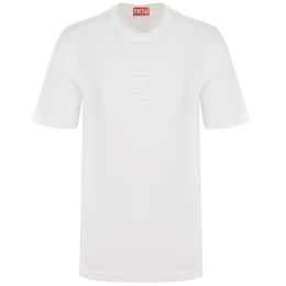 ◆당일◆25SS T-ADJUST-BIGOVAL 로고 티셔츠 화이트 A17402 0NJBM 100