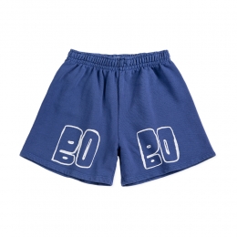 키즈 씬 로고 버뮤다 팬츠 네이비블루 B126AC144 411