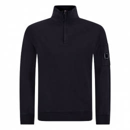 ◆당일◆25FW 렌즈 와펜 하프집업 맨투맨 블랙 19CMSS102A 002246G 999