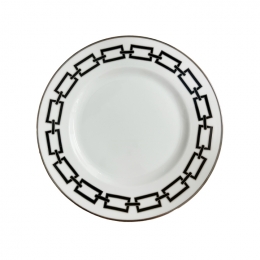◆당일◆카테네 CATENE 디저트 플레이트 22CM 블랙/화이트 004RG00 FPT110010220G00125500