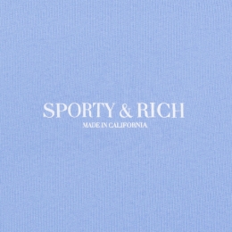 ◆당일◆23SS 로고 프린팅 기모 맨투맨 페리윙클 CR661PE