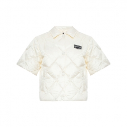 ◆당일◆볼리마 BOLIMA H 숏 슬리브 패딩자켓 아이보리 VDDH00131K0001 IVS