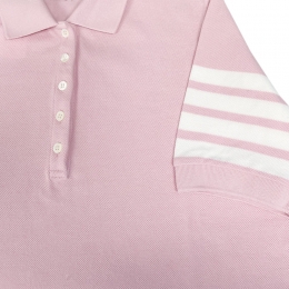 ◆당일◆26SS 사선 숏 슬리브 클래식 폴로 티셔츠 라이트핑크 FJP052G 07976 680