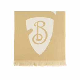 ◆당일◆25FW 텍스트 로고 울 머플러 샌드 8109562