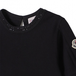 ◆키즈◆25SS 여성 로고 패치 원피스 블랙 8I000 08 89ALK 999