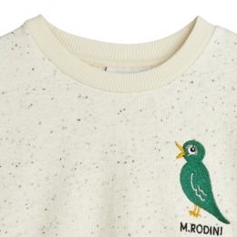 ◆키즈◆25FW 키즈 버드 프린팅 스웻셔츠 오프화이트 25620116 11