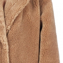 ◆당일◆22FW 마리아 MARIA 퍼 테디 롱 코트 샌드 61122 9040 10500