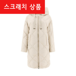 ◆스크래치◆트레페 TREFE 퀄팅 후드 패딩자켓 샌드 2429496075 081