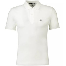 ◆당일◆24SS 로고 자수 폴로 티셔츠 화이트 16CMPL216A 006057O 103